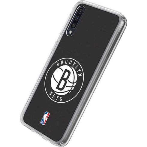 NBA Brooklyn Nets Distressed Galaxy A50 Clear Case